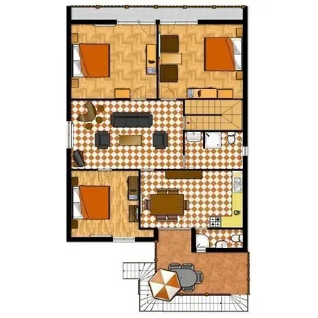 شقة Ferienwohnung Fuer 6 Personen Ca 110 Qm In Zalakaros, Westungarn Zala زلاكاروس